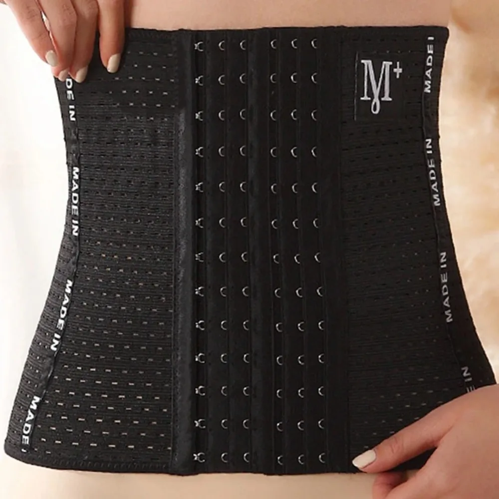 High Quality Adjustable Women Body Shaper Breathable High Fit Waist Trainer Belt Tummy Belly Belt Wrap