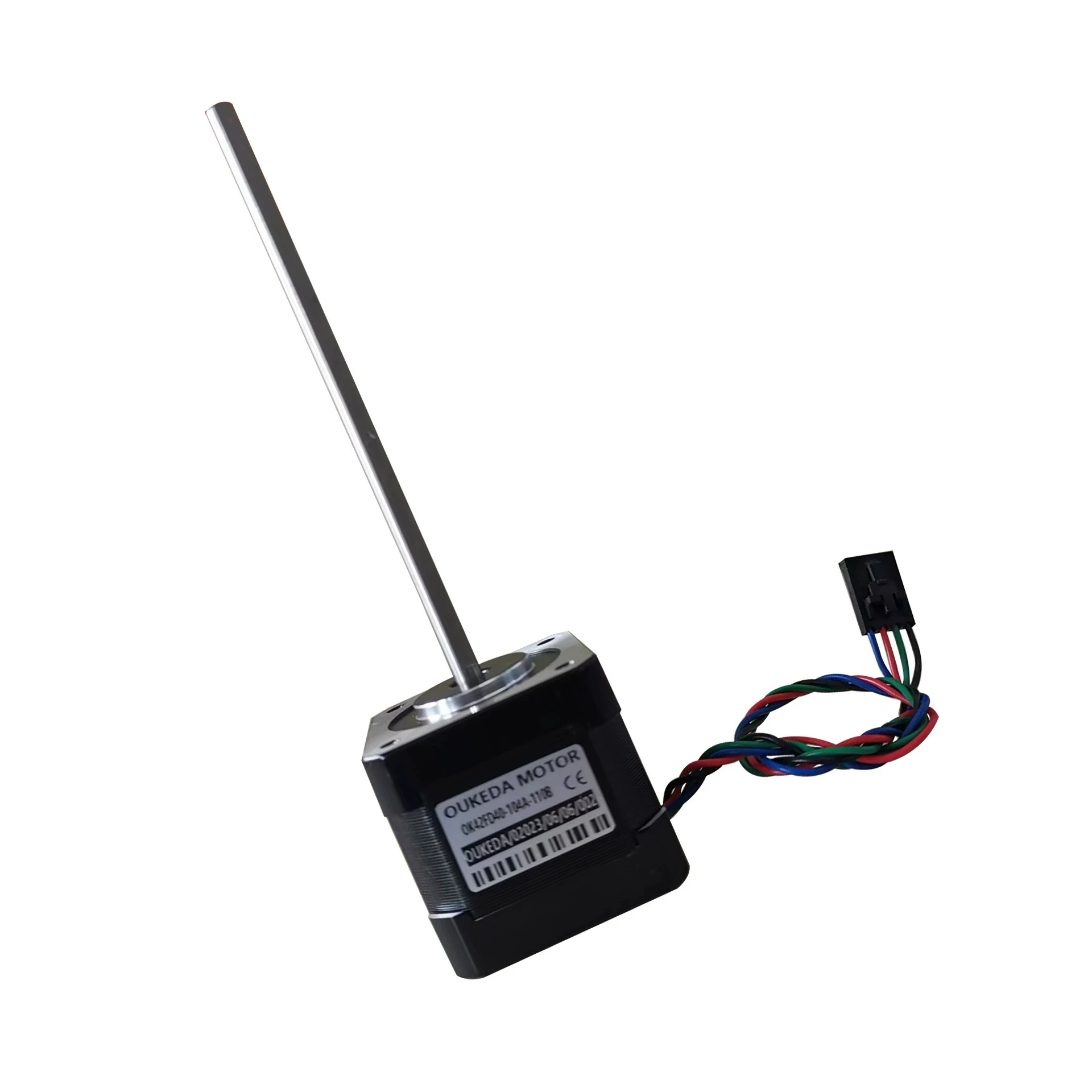 42mm Long Shaft Stepper Motor 0.45NM 1.2A NEMA17 42BYGH40 3D Printing Stepping Motor Step Motor With 5*110mm LM Shaft