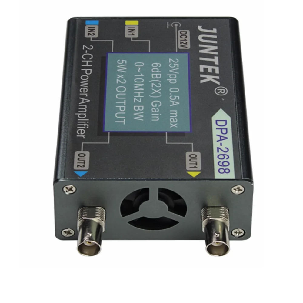 Imagem -05 - Dual Channel Dds Função Signal Generator Fonte de Alta Potência Power Generator Dpa2698