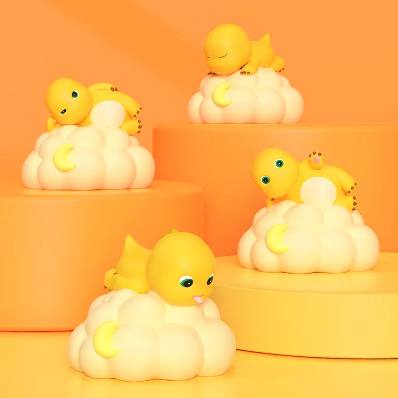 4pcs Nailong Blind Box Cute Cartoon Figurine Bedroom Home Ornament Trendy Collectible Toy Ideal Present Decor Enthusiasts