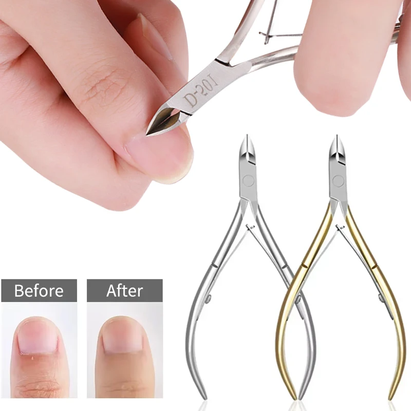 

Dead Skin Pliers Nail Clippers Olecranon Pliers Nail Groove Stainless Steel Fingernail Cuticle Scissors Plier Manicure Tools