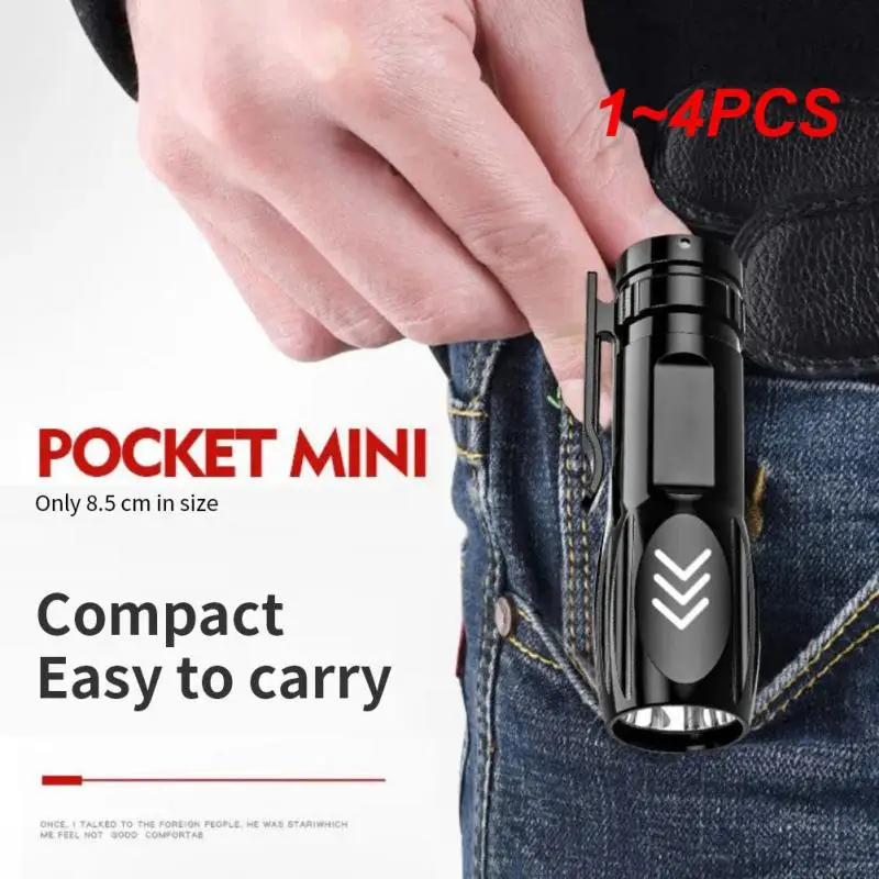 

Фонарик светодиодный уличный с зарядкой от USB, 1-4 шт.
