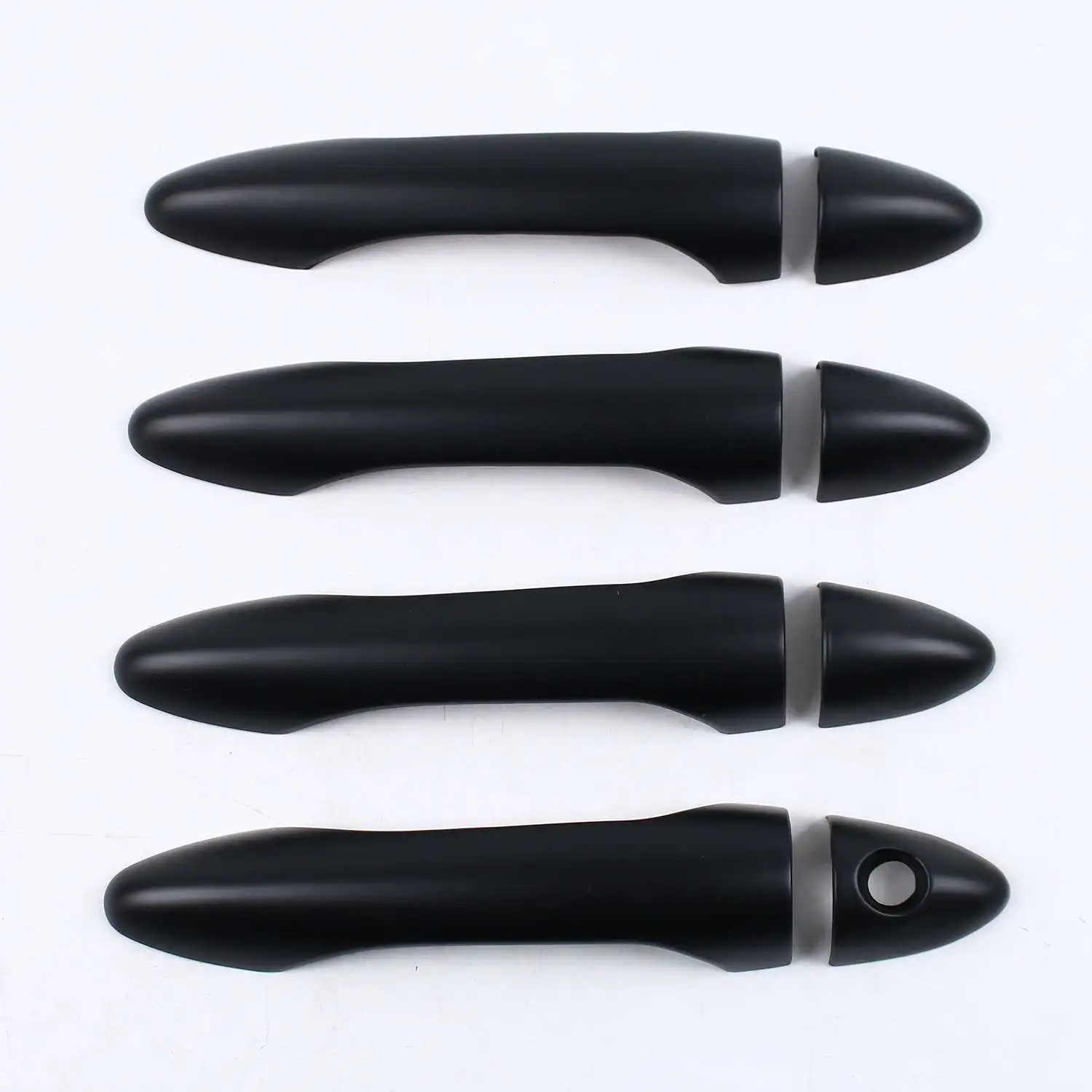 

For Kia Forte 2013 2014 2015 2016 2017 ABS Chrome Carbon Fiber Black Door Handle Cover Trims Sticker Car Styling Accessories