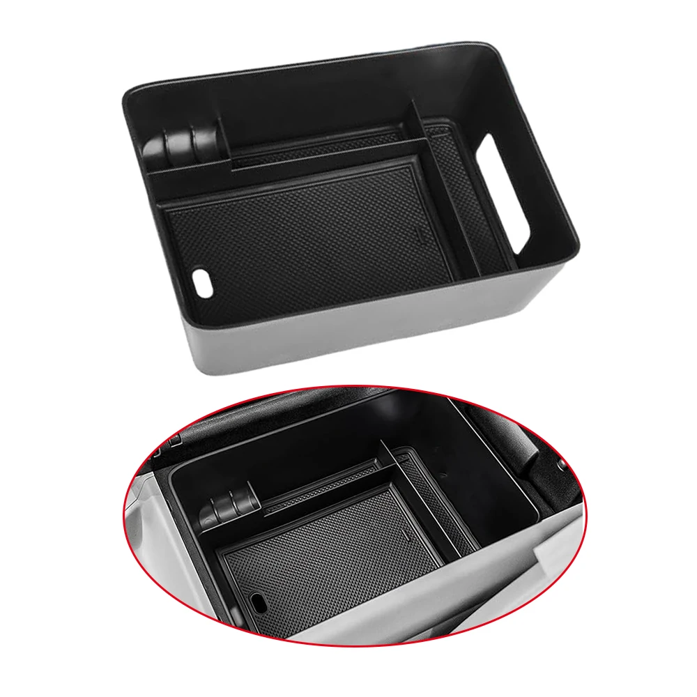 

For Hyundai Santa Fe 2024 Car Center Console Organizer Tray Central control armrest box storage box Car storage Accessories
