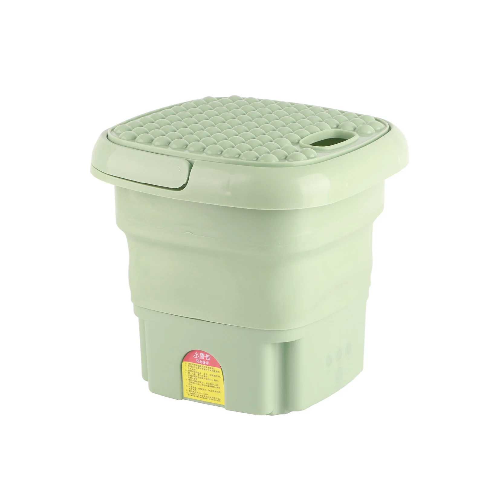 غسالة قابلة للطي محمولة 3 أوضاع للتنظيف العميق نصف غسيل أوتوماتيكي وغسالة تفريغ قابس أمريكي 110-240 فولت