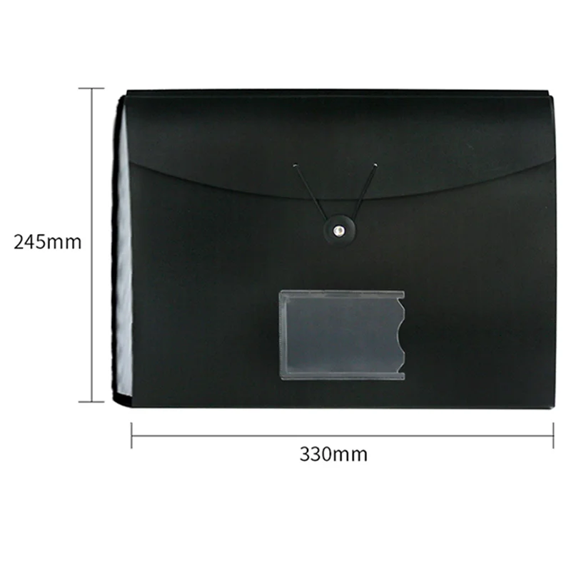 L53A-2X Accordian File Organizer 13 Pocket Expanding File Folder Plastic Expandable File Folder Color Inside