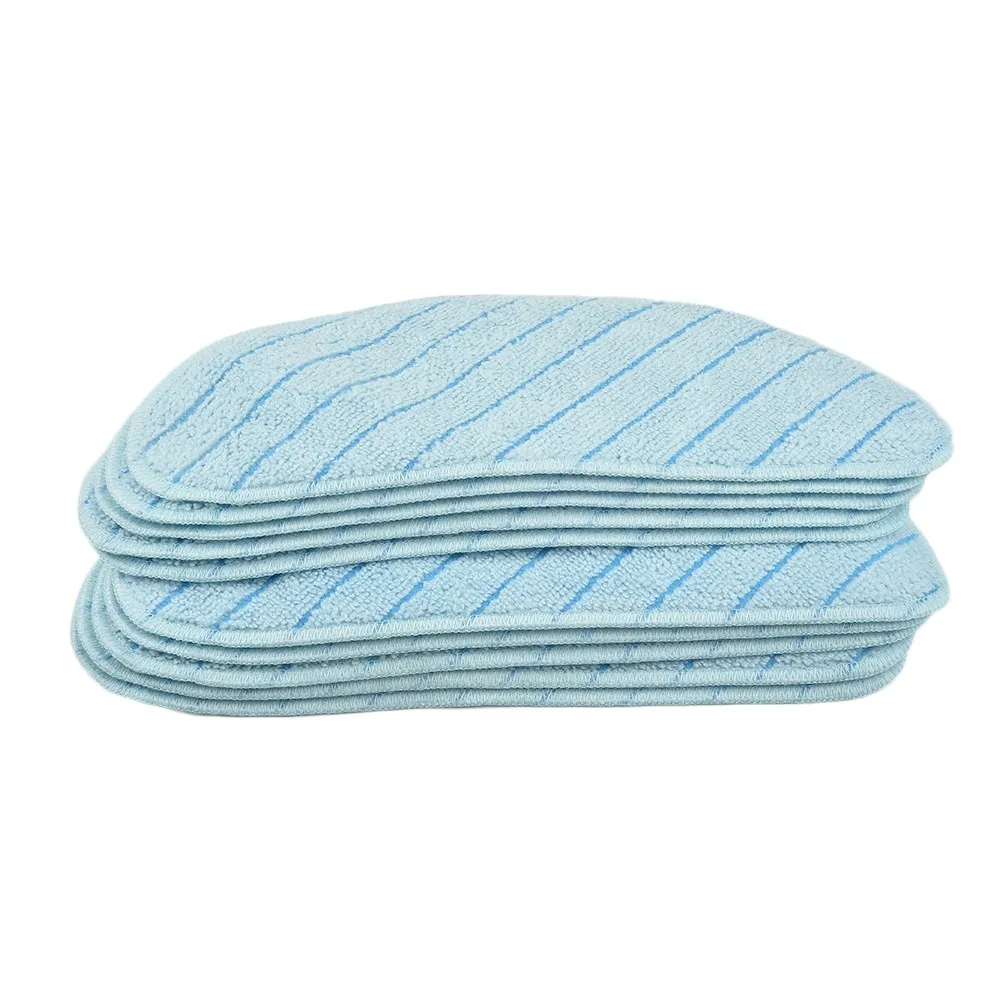 10PCS Microfiber for Mop Cloths For Ecovacs for deebot for t9 for aivi for t9 PRO for t9 MAX Microfiber for washable * Brand New