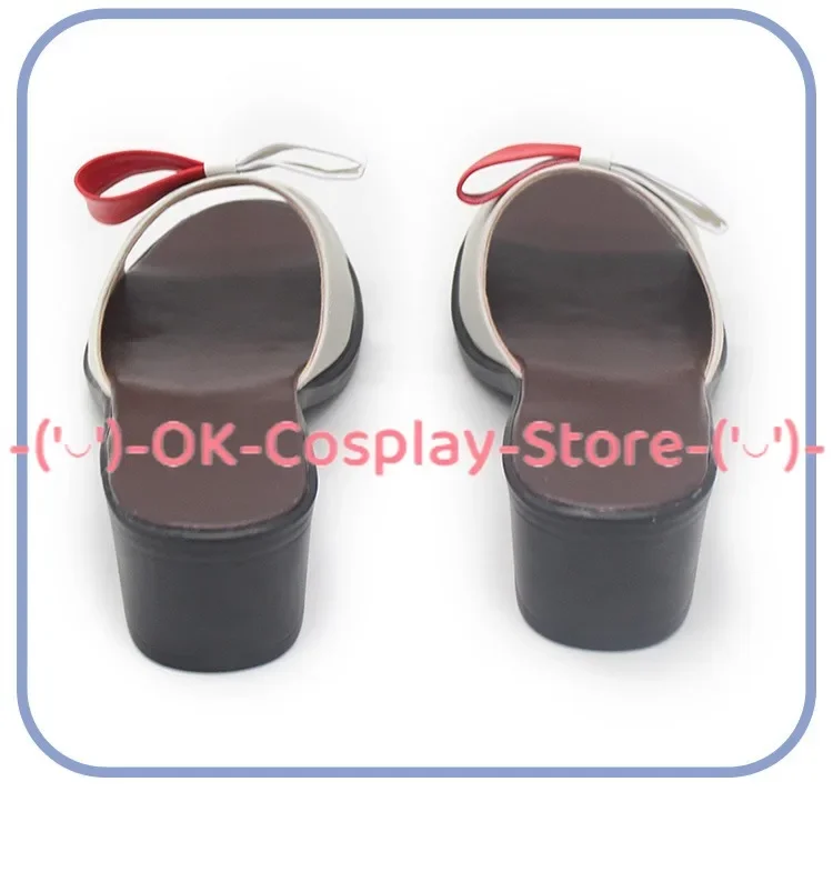 Miss Hina-PU Couro Cosplay Sapatos, Botas De Carnaval De Halloween, Custom Made Props