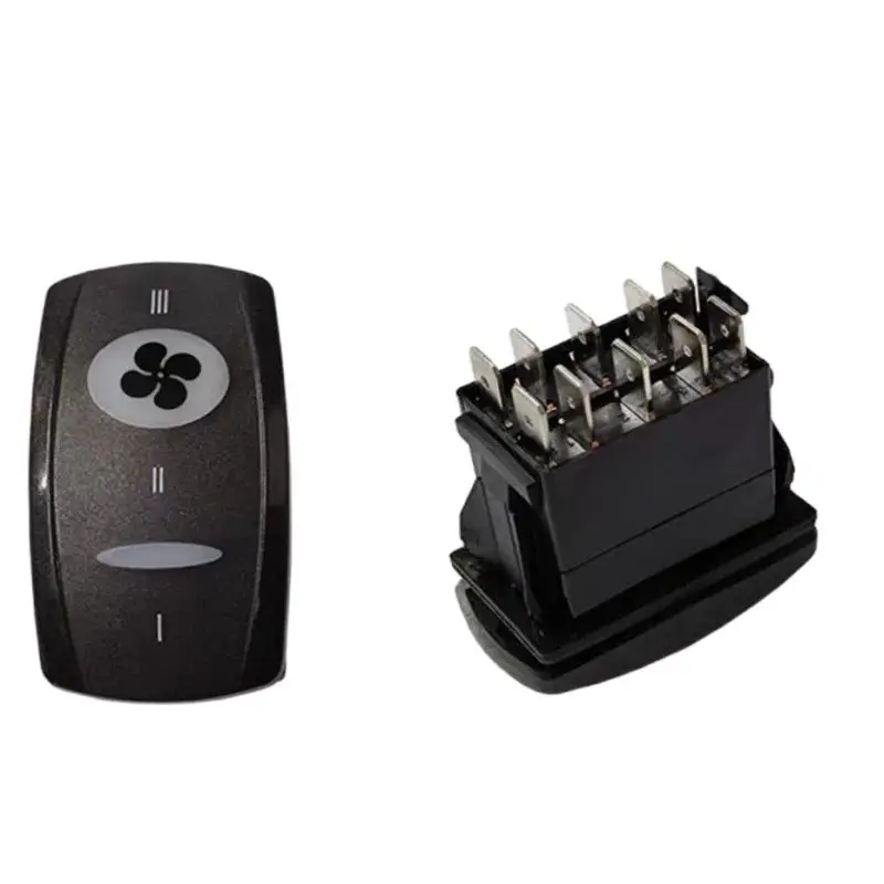 For 214-4695 2144695 Fan Switch Caterpillar Excavator Construction Vehicle Parts Pushbutton