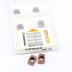 10pcs High Quality BLMP0603 R M WM1125 Carbide Insert Milling Turning Tools CNC Lathe Metal Lathe Blade Cutter BLMP 0603