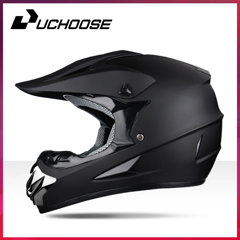 

UCHOOSE Professional Motorcycle Helmet Motocross Off-Road Helm Children Moto Bike Accessories