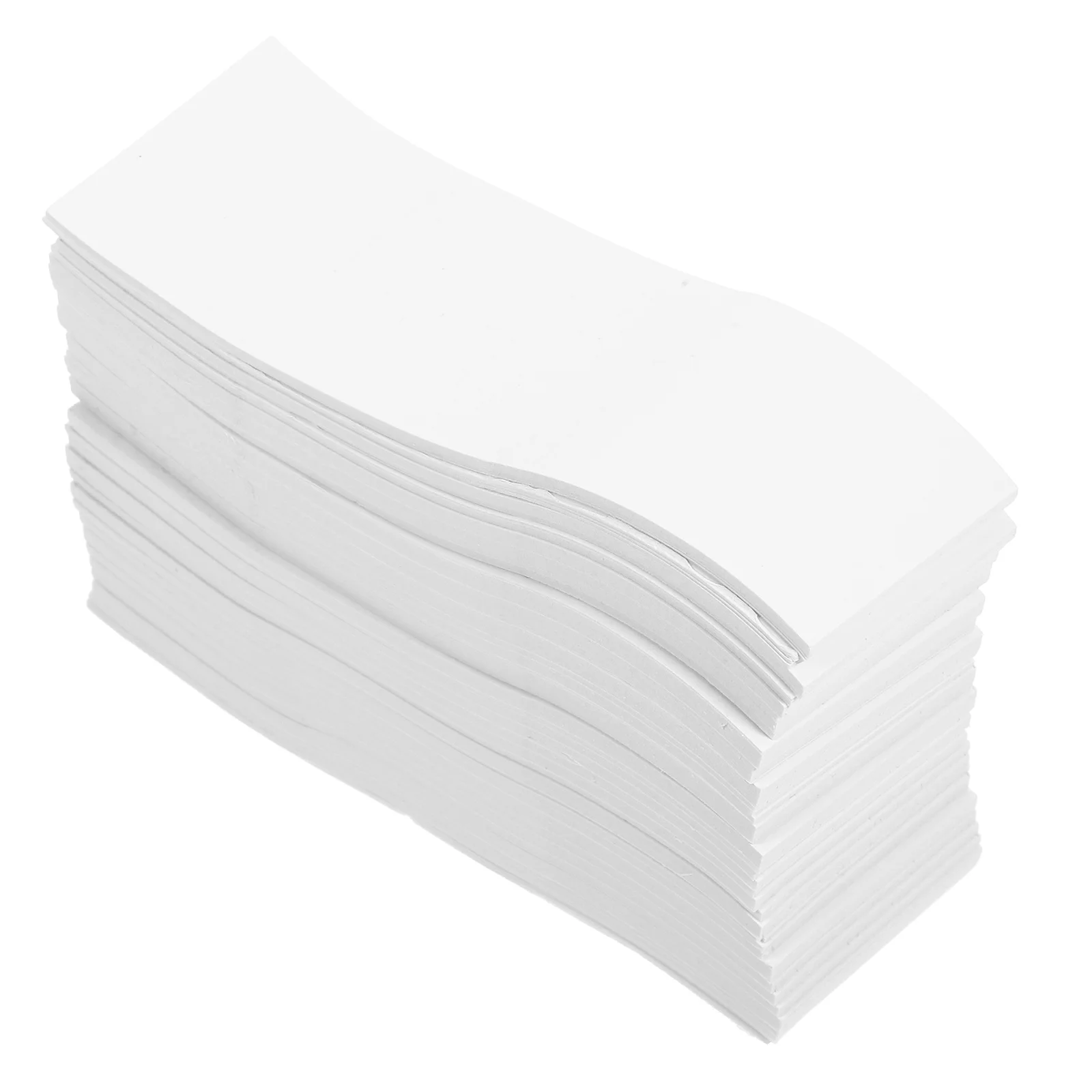 

500pcs Paper Napkin Rings Disposable Self Adhesive Soft Comfortable Tear Resistant Bands Bulk Hotel Family Gathering Dining