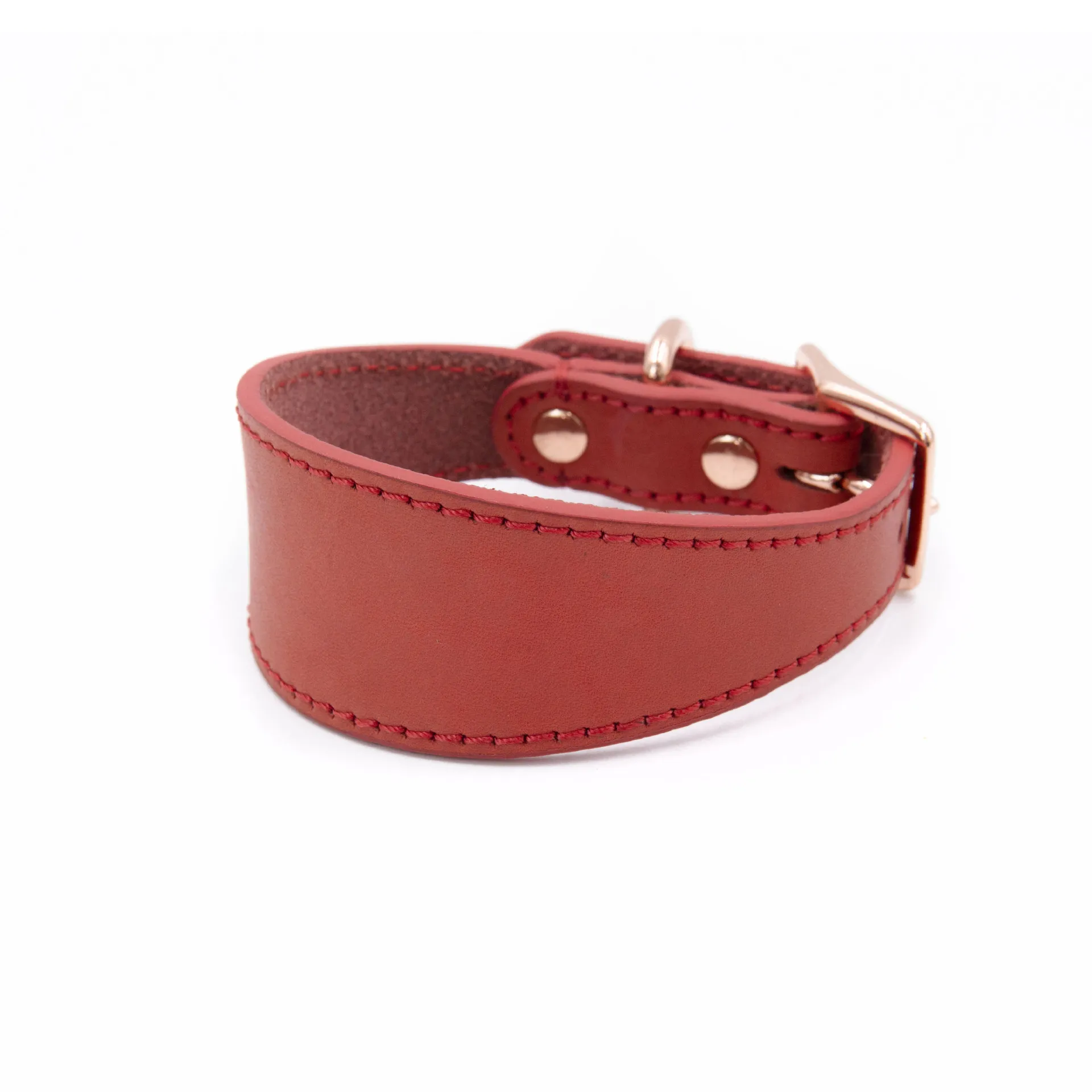 Simple and Fashionable Leather Greyhound Collar, Huibit Collar, Adjustable, Small and Medium Dog Collar, Pet Supplies