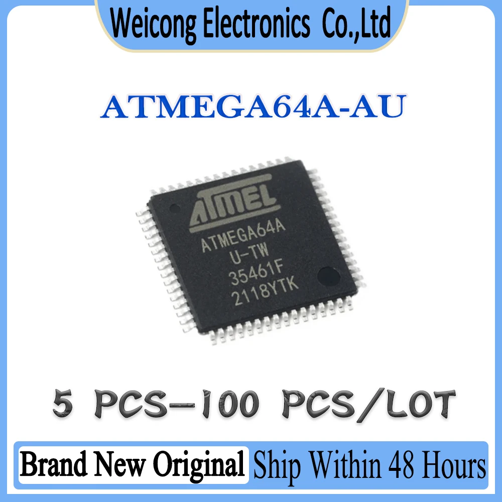 New Original ATMEGA ATMEGA64A-AU ATMEGA64A ATMEGA64  IC MCU Chip TQFP-64