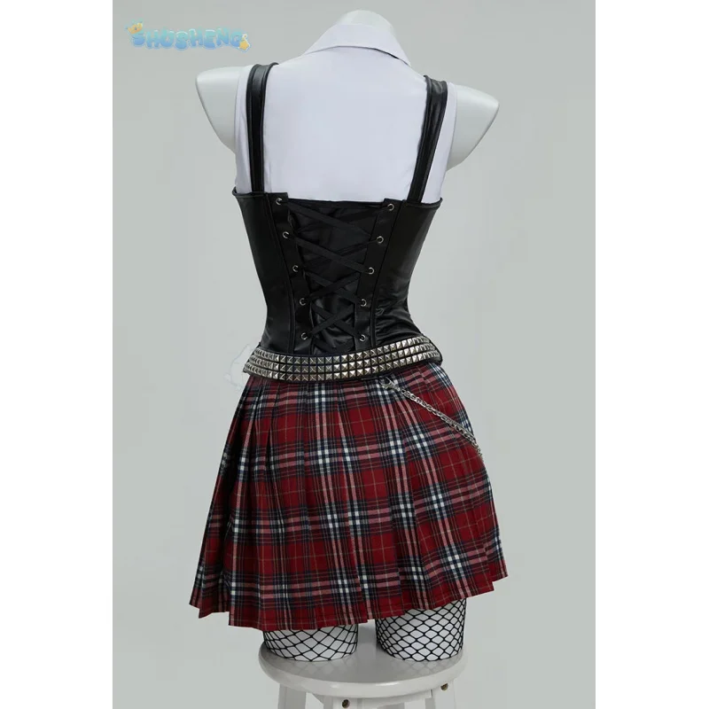 MisaMisa wig Dark Lolita Style Uniform Halloween Party Girl  Dress Up Complete Set Anime Death Y2K Note Misamisa Cosplay Costume - view 4