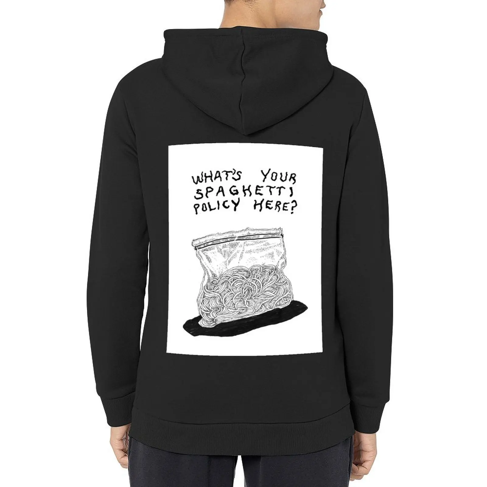 

What's your spaghetti policy Hoodie fashion men anime clothing men clothes men's clothes tracksuit men