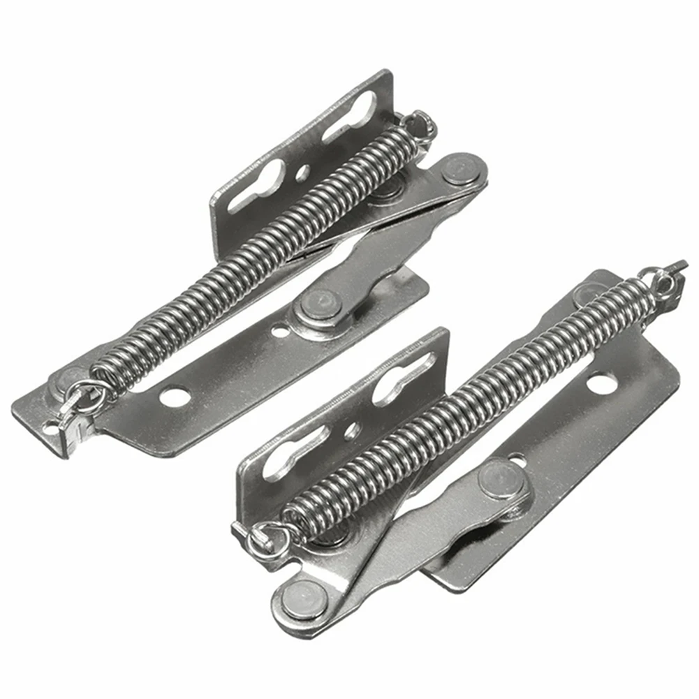 

2Pcs 80 Degree Scissor Hinge Cabinet Upper Flip Door Scissor Hinge Sofa Folding Spring Hinge Lift Up Stay Flap Top Support Tool