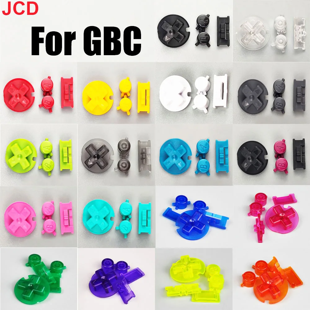 JCD High Quality Button Direction key Operation key AB Key Cross Key D-Pad For Gameboy Color GBC Console Button Keys