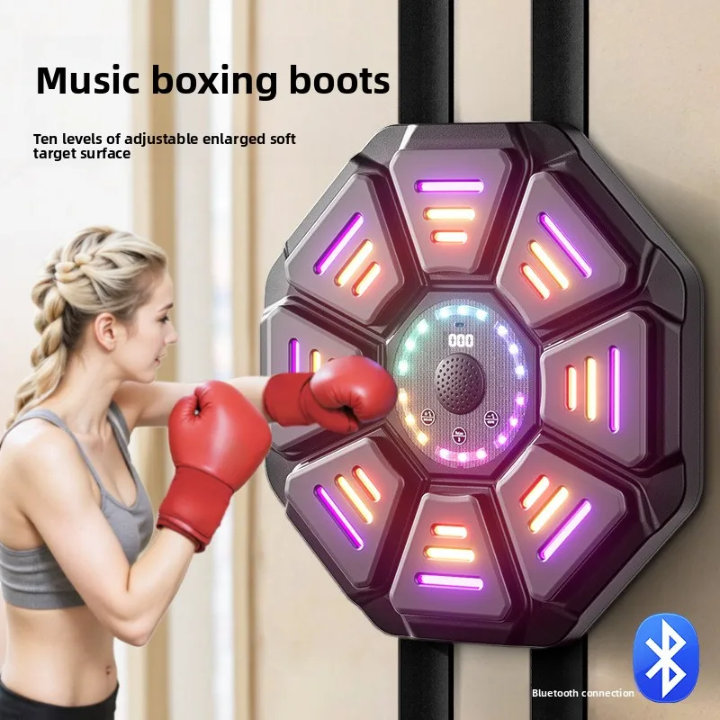 

Интеллектуальный музыкальный боксерский автомат, электронный мешок с песком, бокс, ритм, настенная мишень, подвесной электронный счетный тренер, развлечения