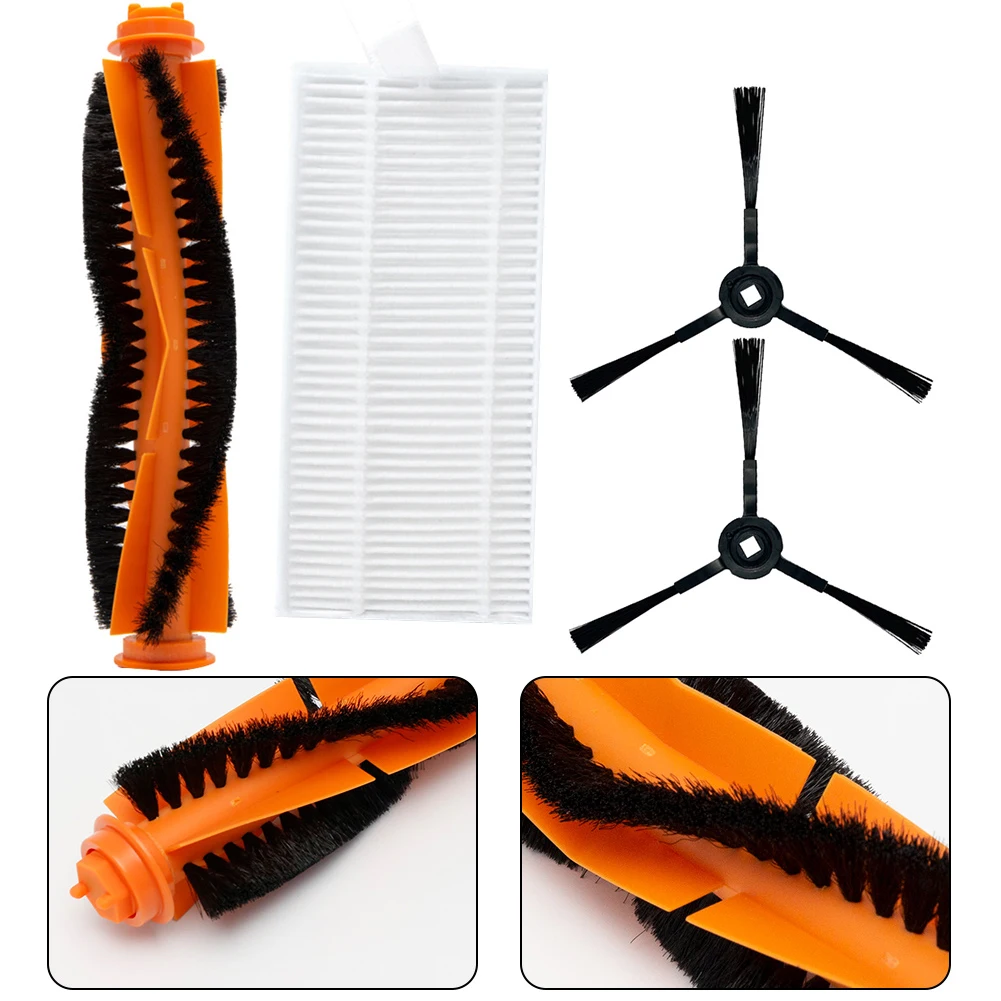Main Brush Side Brushes Filter Kit For Blaupunkt For BlueBot For Xtreme BPK-VCBB1XTE Vacuum Cleaner Accessories To Replace