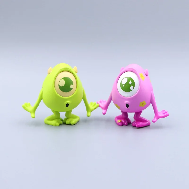 Cartoon Monsters University Kawaii Michael Cute Anime Q Ver. Figurka Ornament dekoracyjny zabawki prezent urodzinowy dla dzieci 5cm