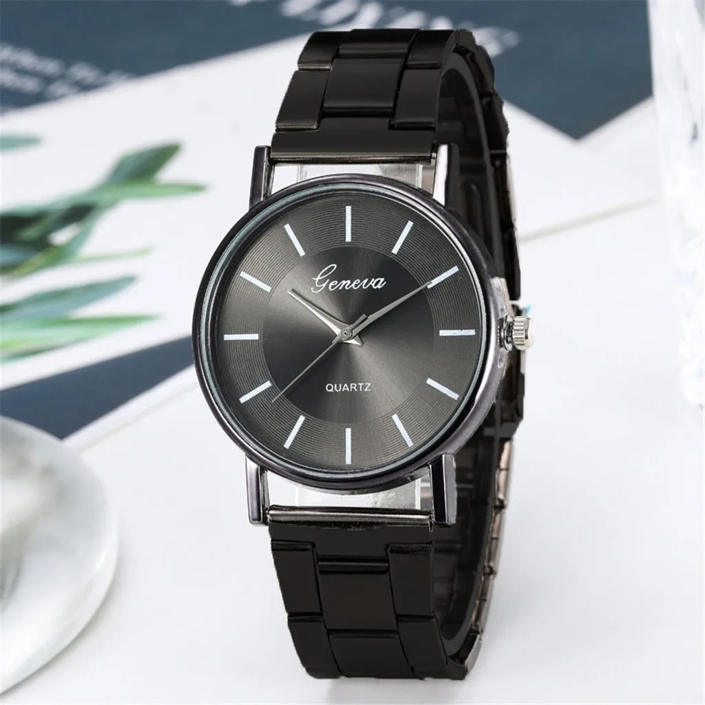 

Casual Ladies Watch Alloy Women's Bracelet Watches Simple Quartz Clock Steel Female Wristwatch Montre Femme Relogio