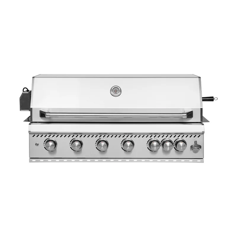 Embedded 304 Barbecue Grill 6Head Grill Courtyard Villa Barbecue Grill Gas Grill Fish Grill Parrilas Para Asado Teppanyaki Grill