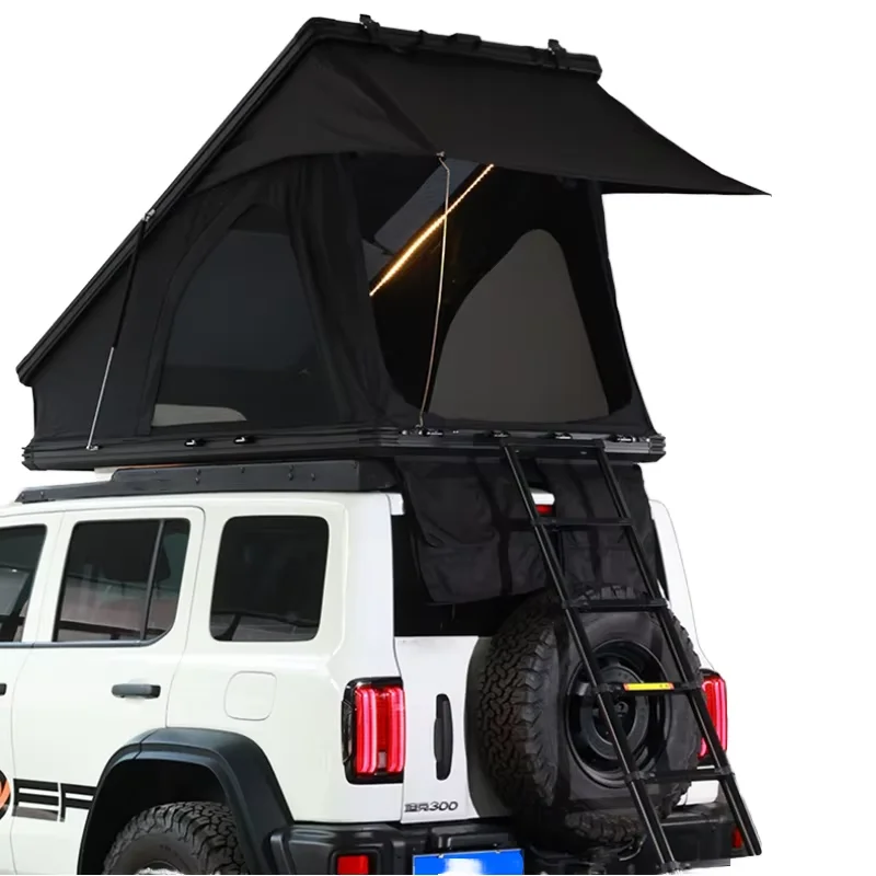 Dream Car Factory Price ABS Snail Shell Roof Tent Modular Design King Size Bed Oxford Cloth Quick Automatic Opening Four-season