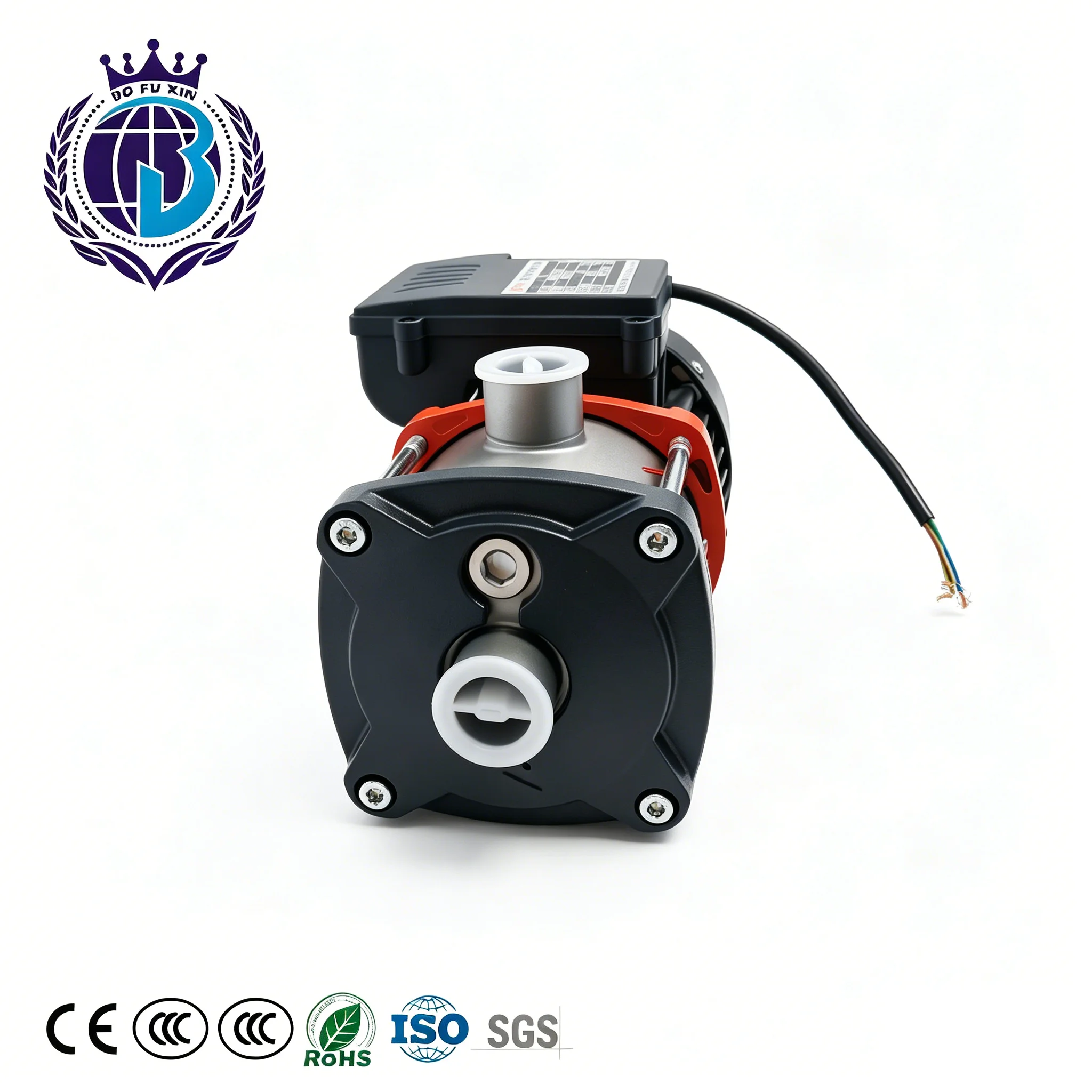 Stainless Steel Single-Phase Horizontal Multistage Centrifugal Pump 220V 1 Year for Industrial Automated Cooling Water Supply view 4