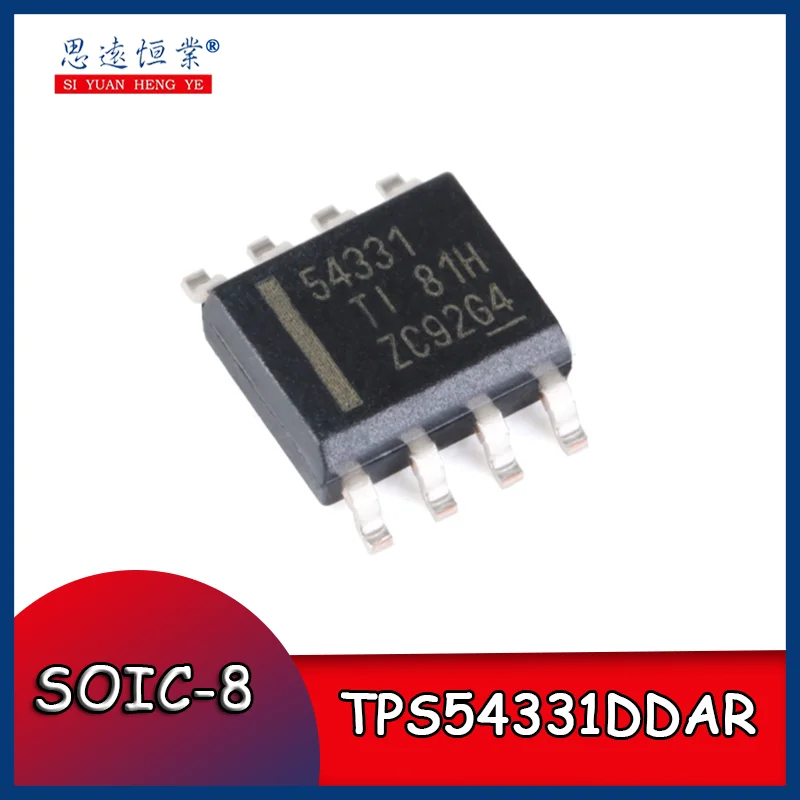 10pcs Original genuine surface mount TPS54331DDAR SOIC-8 3A 570kHz step-down converter chip