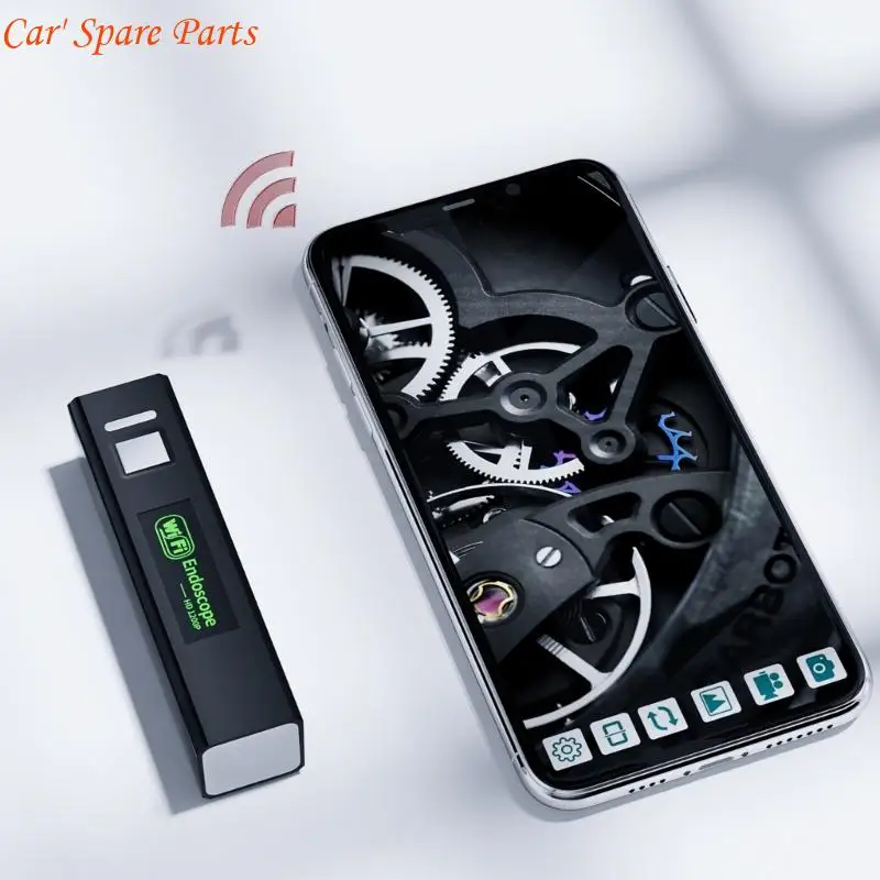 

Y4UA Endoscope Camera Snake Sewer Industrial Pipings Borescope Car Inspection Camera