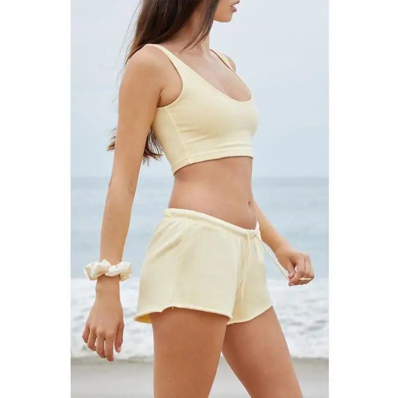 イエロー メンズ レディース オルトパンツ スポーツ レジャー パンツ ミッドローウエスト PVC素材 その他素材 00% 春 秋 冬