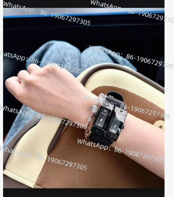 

Millennium Y2K Niche Double Display Watch Fashion Wear Vintage Trend Watch M8