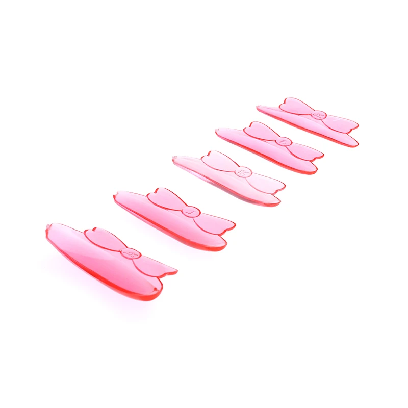 5 Pairs Butterfly-shape Silicone Eyelash Perm Pads Sticky Lashes Rods Shield Lifting 3D Eyelash Curler Accessories Makeup Tools