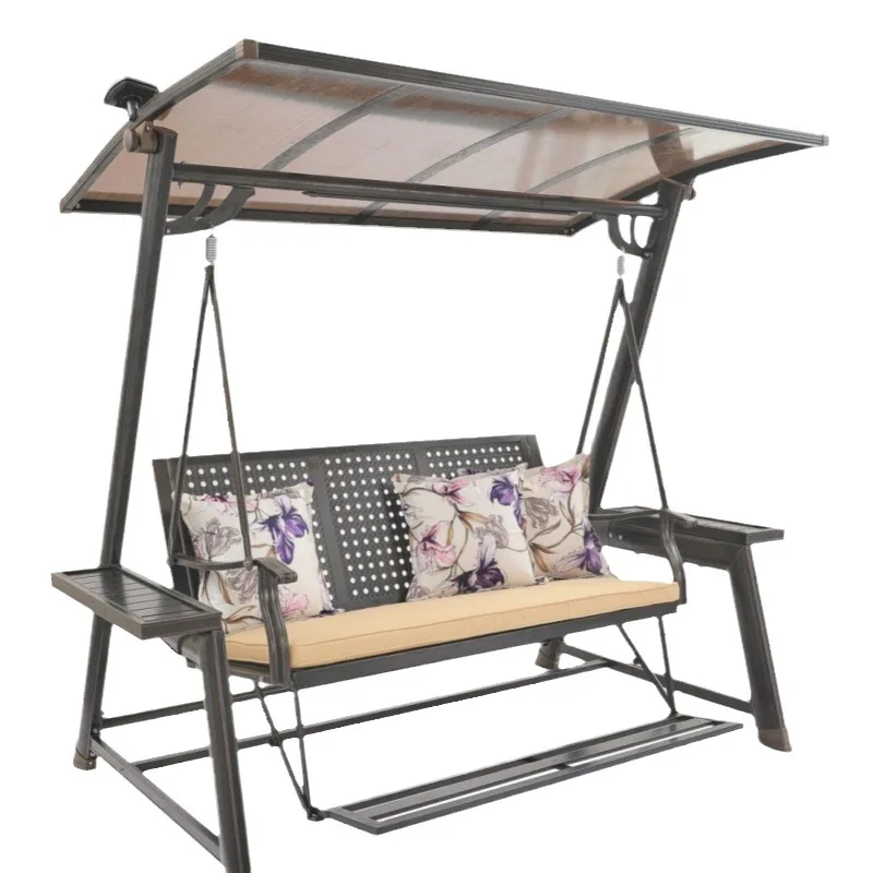 

Swing outdoor courtyard aluminum alloy leisure garden balcony outdoor rainproof chair hanging chair home rocking chair yard