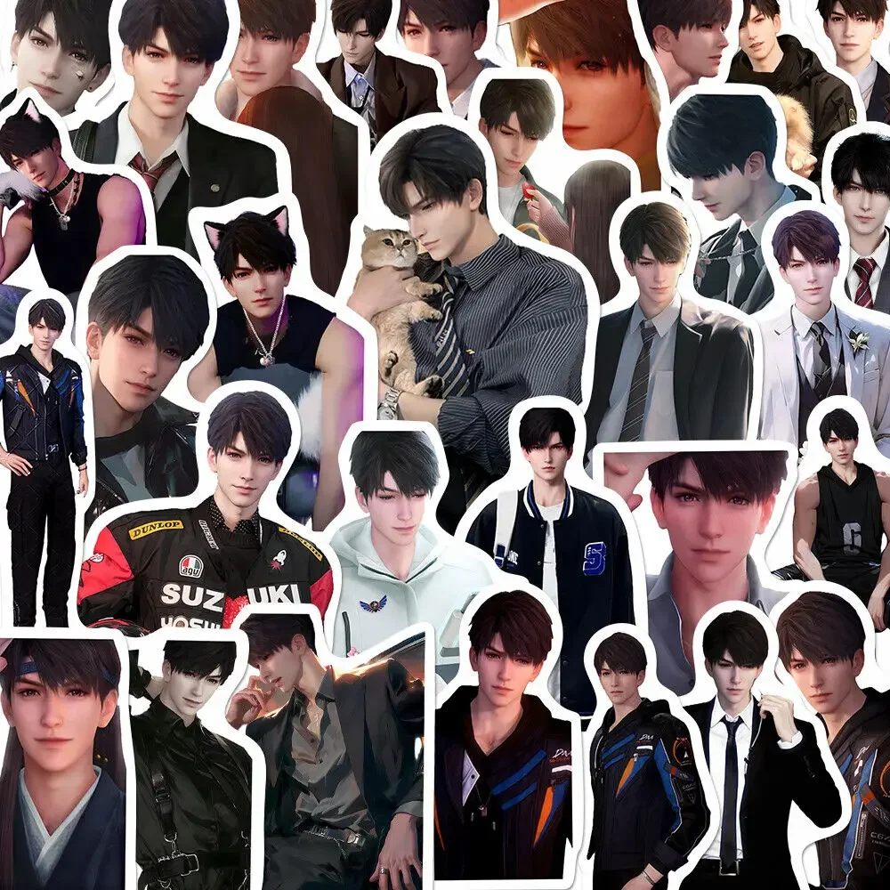 Anime Caleb Love and DeepspaceStationery Decal Paster Sticker Cospaly pinup picture Cartoon Gift Decorate