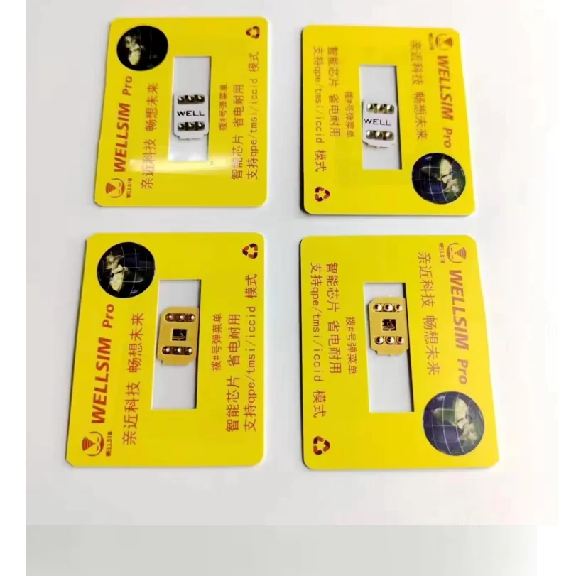 Wellsim Pro V4.0 con modalità QPE e ICCID e modalità Esim 5 per IP6 a 16promax