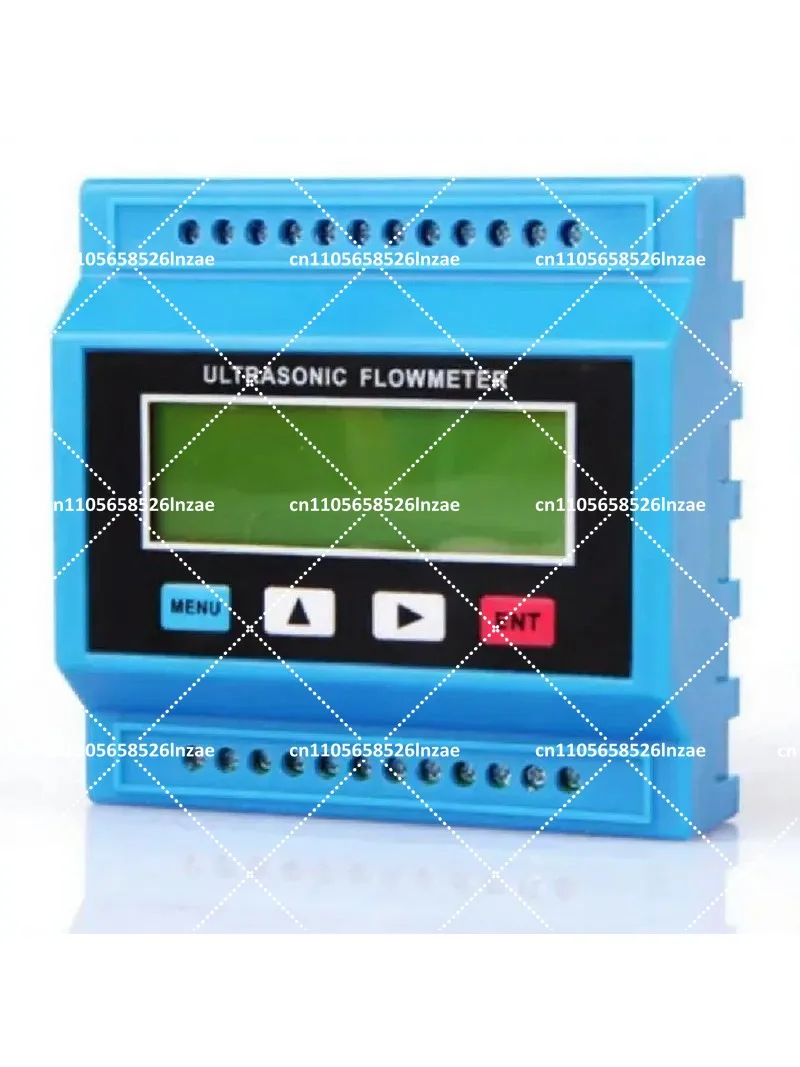 Digital Ultrasonic Flowmeter Flow Meter with TS2 Transducer DN15-100mm -30 to 90C for Pipe Measurement