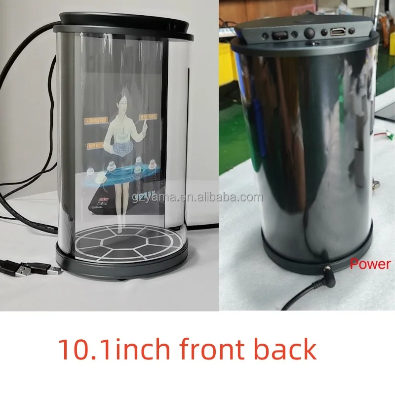 TFL 3D Hologramm Werbung Ausrüstung 360 Holographische Display Hologramm Display Tube