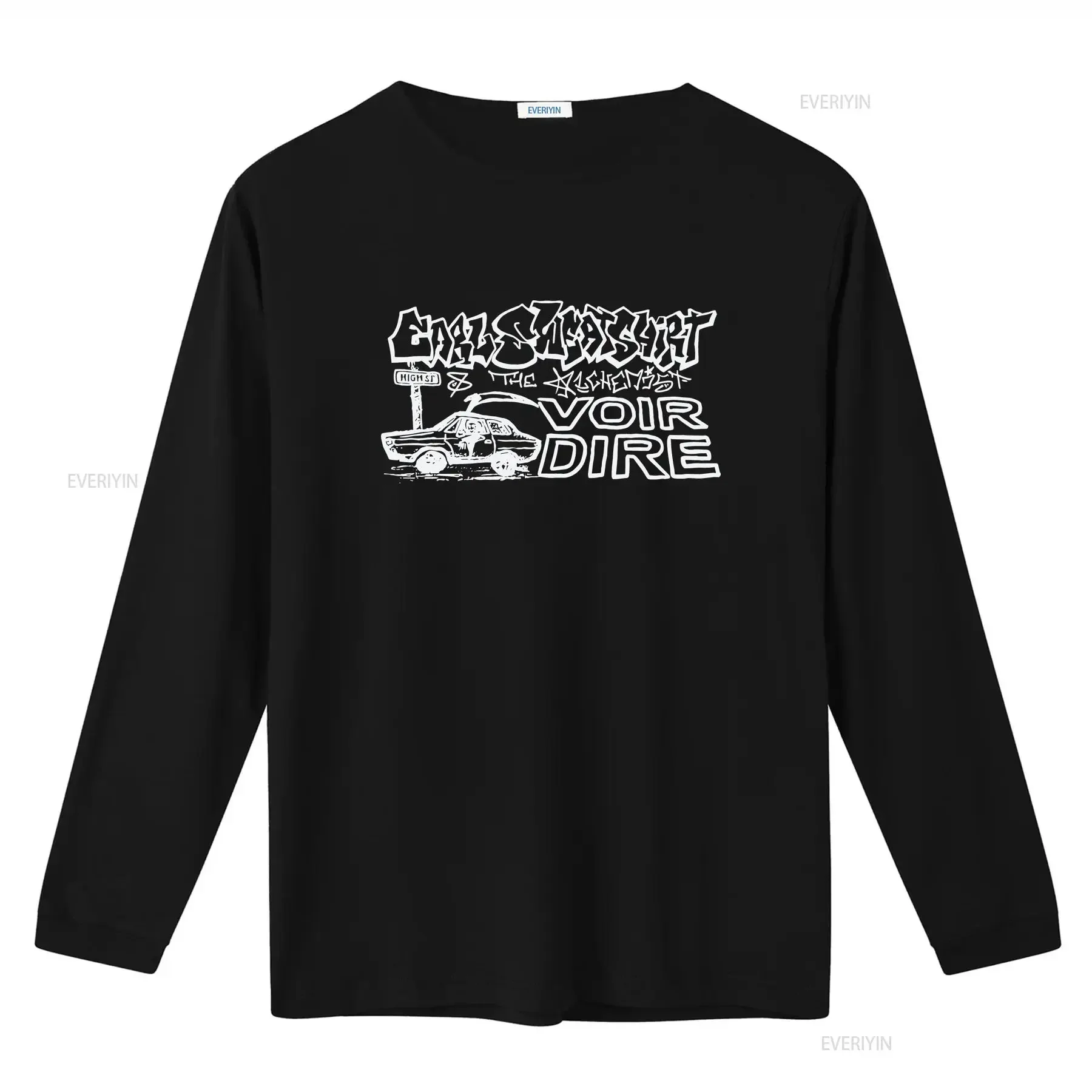 Earl SweaT T Shirt The Alchemist Heavy Cotton vintage lavado gráfico esticado roupas de grife homme Versátil Confortável