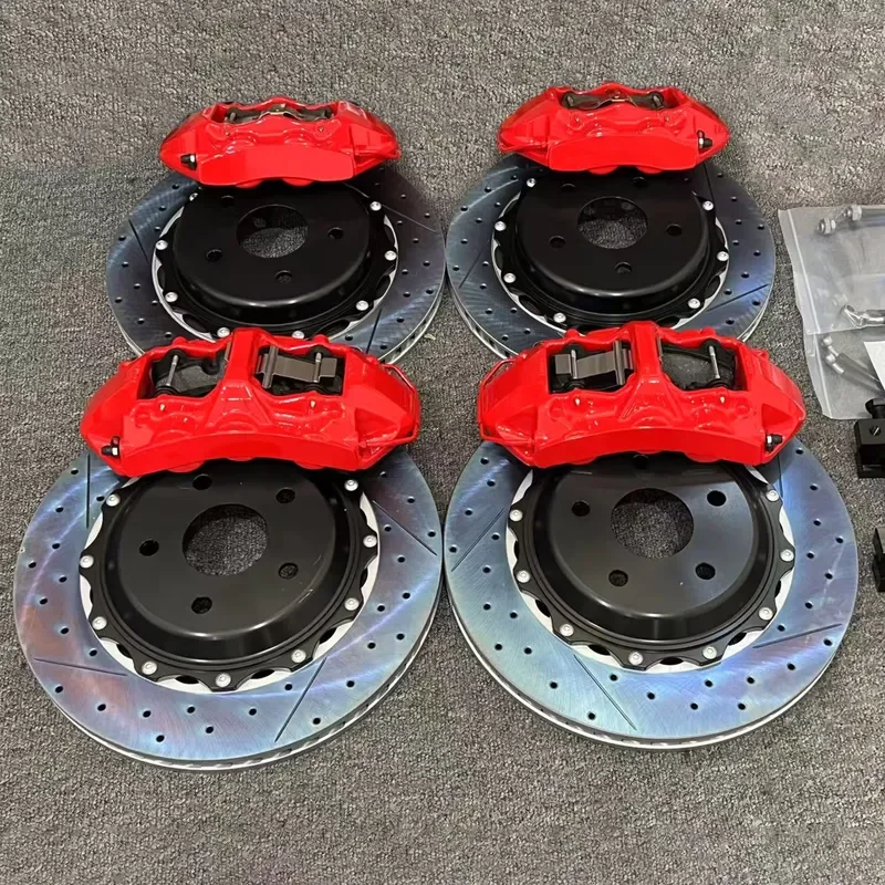 Drilled Slotted Floating Brake Disc Big Brake Kit for Break Caliper for 2016 Mustang GT