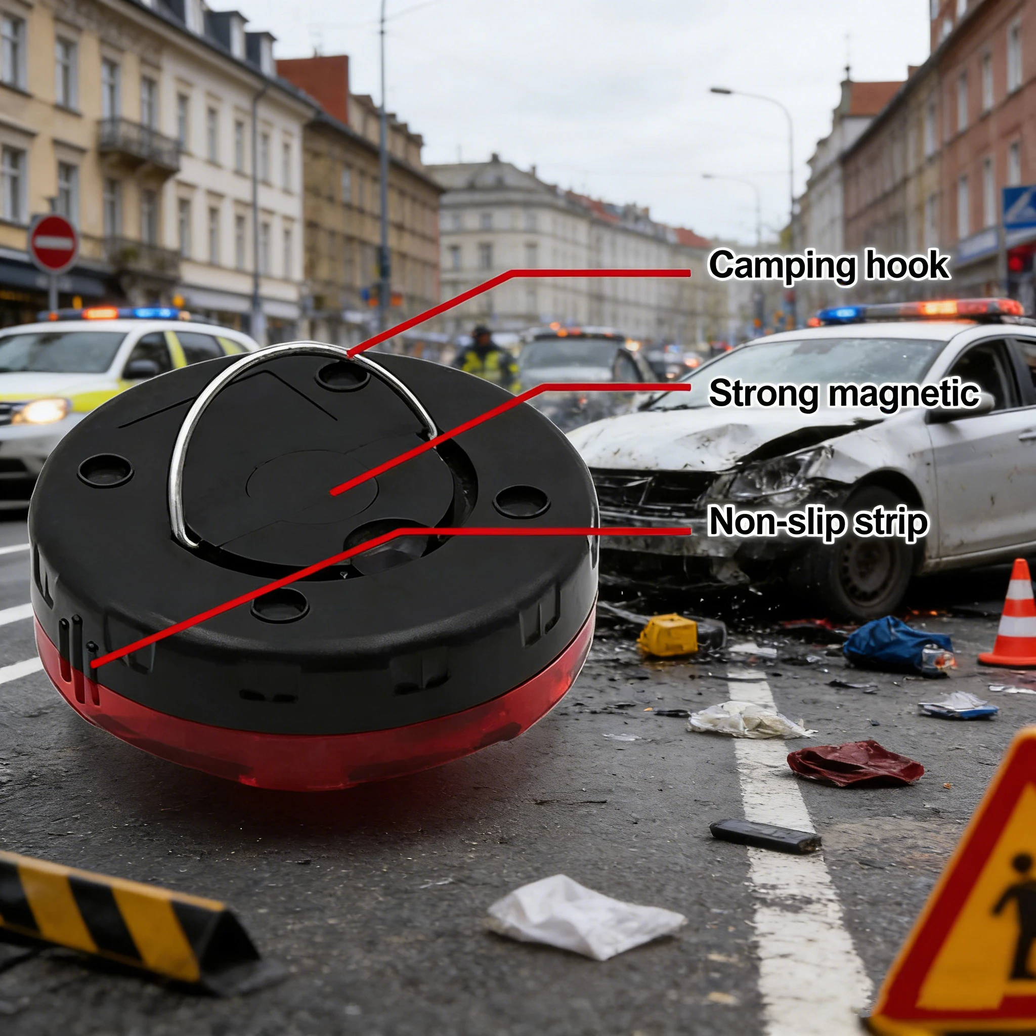 2026년 스페인 차량 필수품 V16 지오로케이션 DGT 3.0 승인 차량 비상등 (SIM 및 데이터 요금 2038년까지 포함)