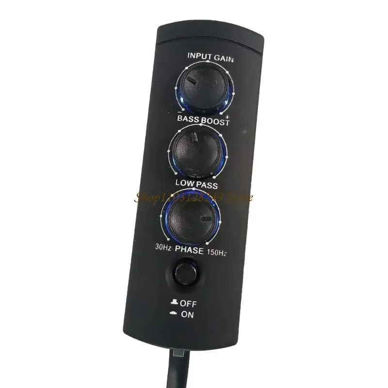 N5KD High Performances Spare Tire Subwoofer Amplifier Shock Resistant Equipment for Richer & More Immersive Music Experience