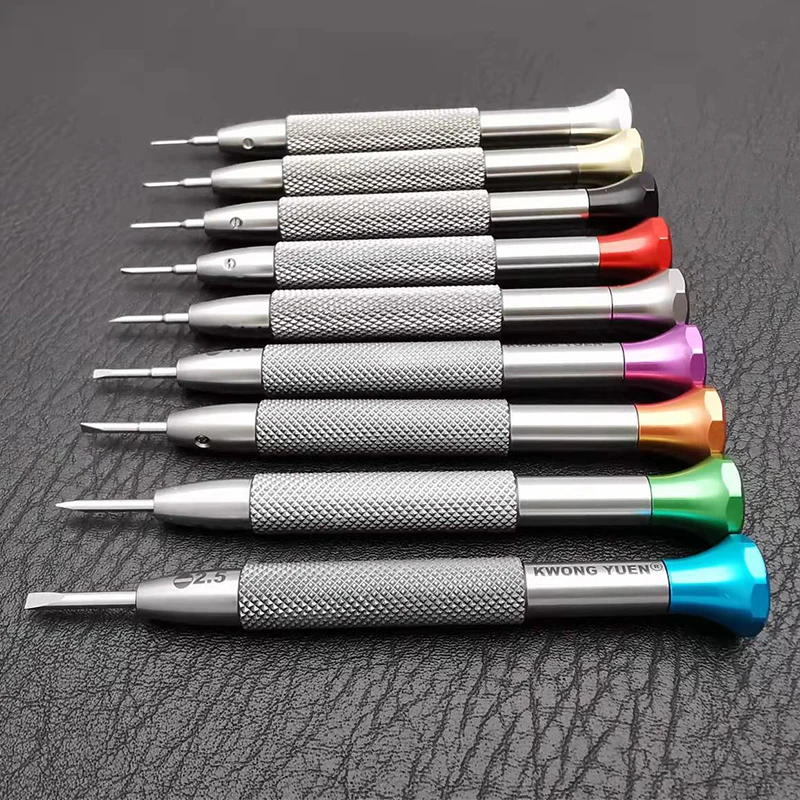 High Quality Big Aluminium Handle Screwdrivrs For Watchmaker,  Watch Repair Tools Eyeglasses Tools