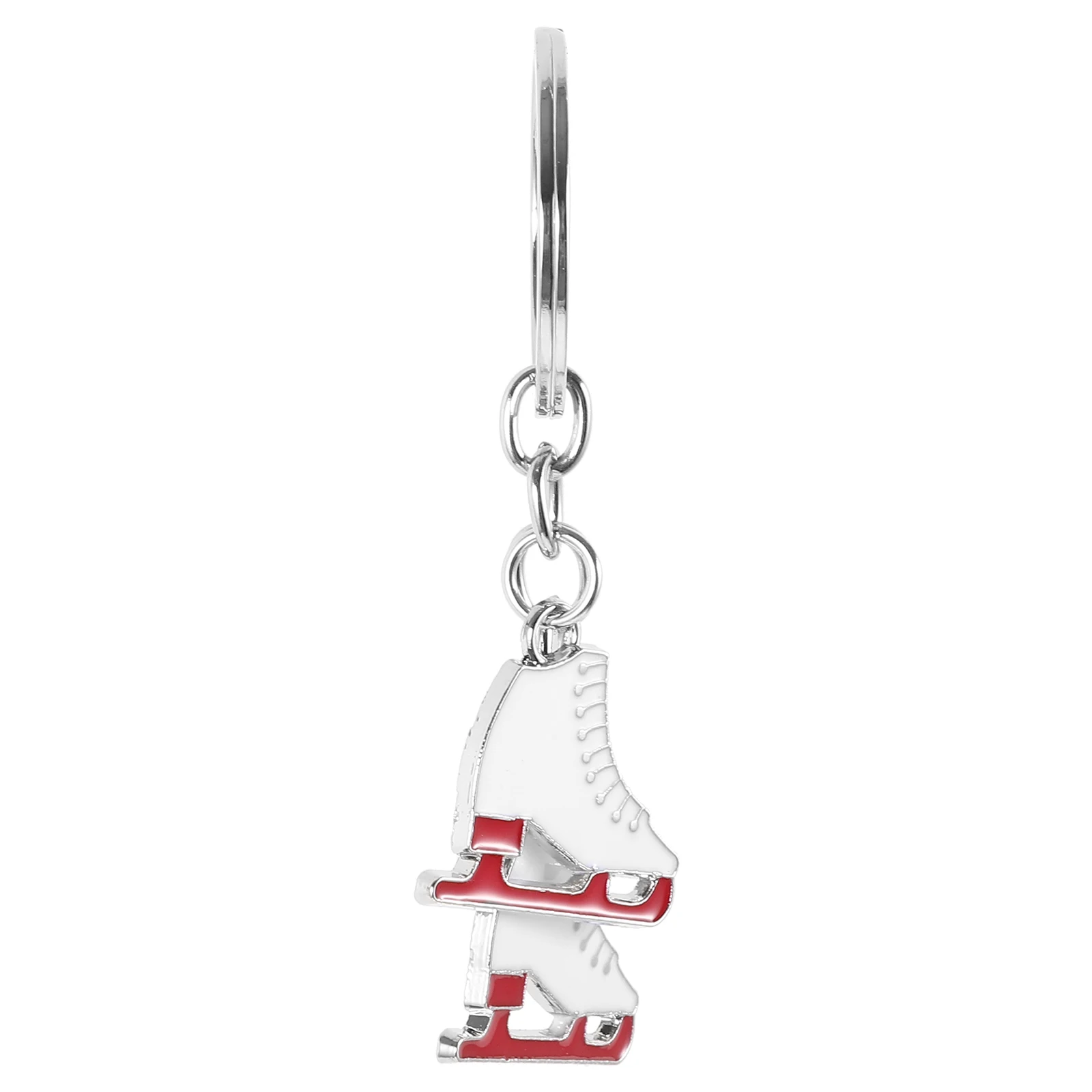 

Cute Roller Skate Keychain Zinc Alloy Bag Supplies Wear Resistant Hanging Lovely Small Gift Idea For Friends Family