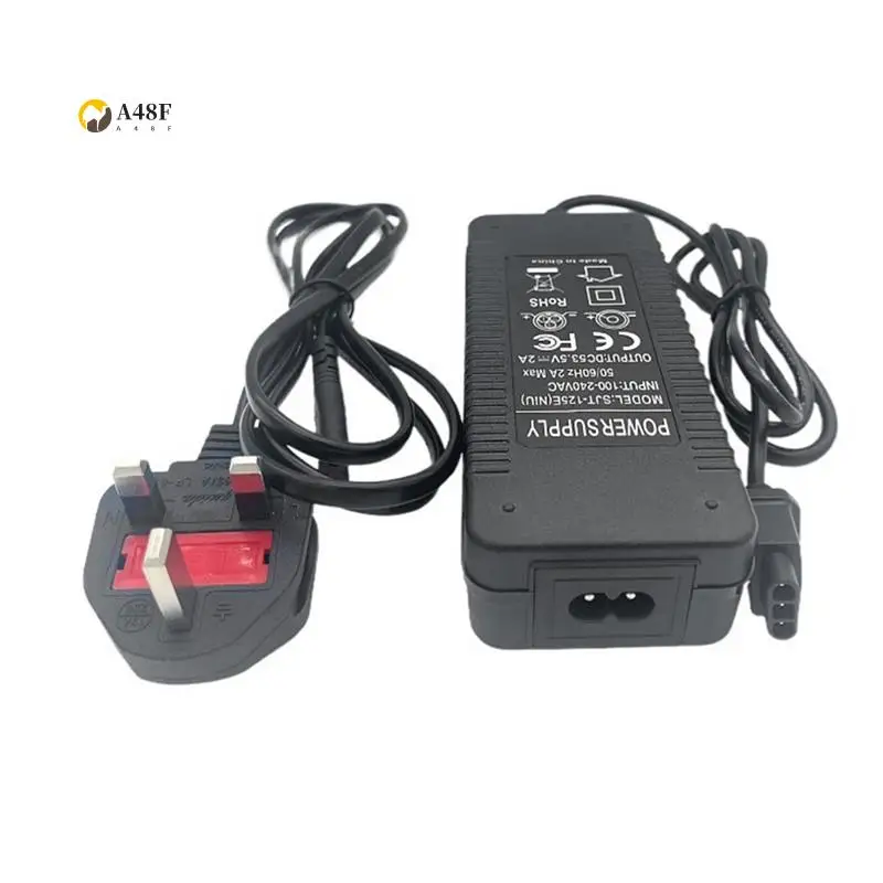 

A48F-Electric Scooter Power Adapter For NIU Kqi 2/ Kqi 3 Scooter Charger 53.5V 2A Lithium Battery Charger