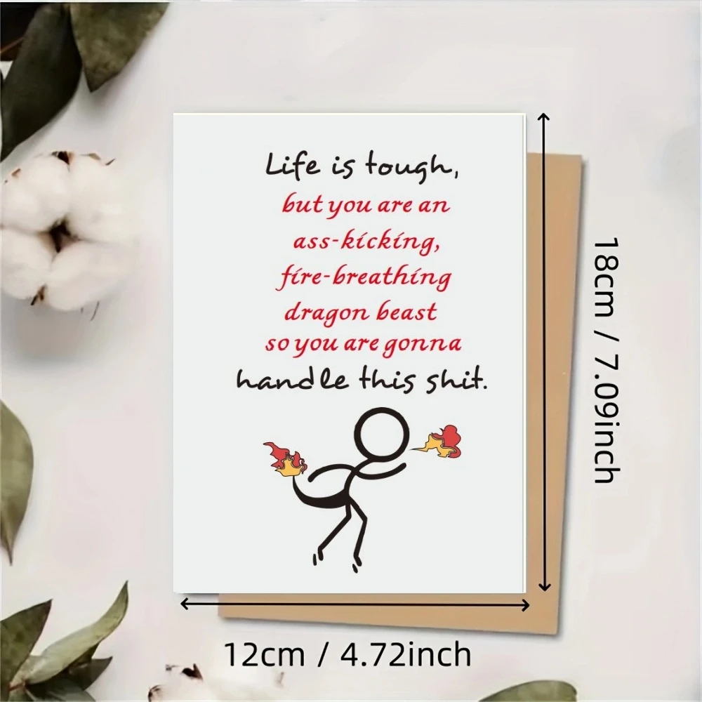 10pcs Original Greeting Card Unique Recovery Gift Greeting Card Set -Heartfelt Messages & Inspiring Designs -Early Support