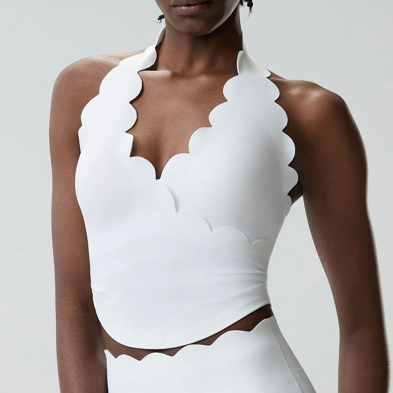 

Женский фитнес-бюстгальтер для йоги, однотонный, очень мягкий, дышащий, быстросохнущий, с подкладками для груди, спортивный топ для тренировок, женская спортивная одежда