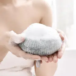 Bath Ball With Suction Cup Deep Cleansing Soothing Massage Exfoliation Shower Ball Bath Towel Japanese Scrub For Home Bathroom