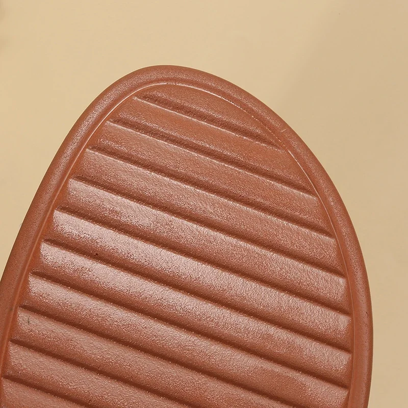 Damen Verstellbare Keilabsatz-Sandalen mit Knopfverschluss, Orthopädischer Fußgewölbestütze, Perforierte Sommer-Plateau-Flip-Flops – Detail 4